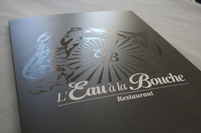 Porte Menu en PVC plastique personnalisé pour restaurant de poisson à Salon de Provence (13)